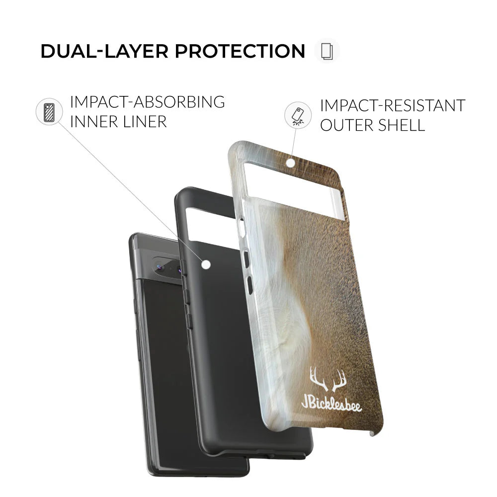 dual-layer protection Whitetail Hunter Pixel Tough Case